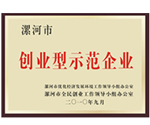 創(chuàng)新性示范企業(yè)